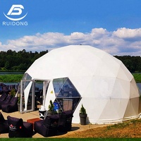 Chambre imperméable de tente de dôme géodésique d'igloo de PVC pour des événements extérieurs de camping