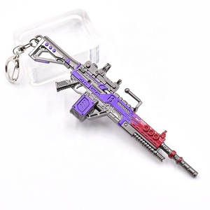 Porte-clés modèle pistolets populaires des <span class=keywords><strong>jeux</strong></span> de légendes APEXs 16cm mode pistolets jouet porte-clés artisanat en métal pour sac ou décoration de clé en Stock - Product Image 4