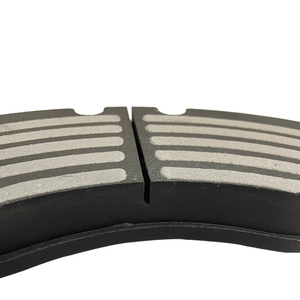Plaquettes de frein semi-rigides pour essieu arrière, résistantes à la chaleur jusqu'à 600 degrés ° C, Formule sans cuivre, idéal pour le transport routier longue distance - Product Image 6