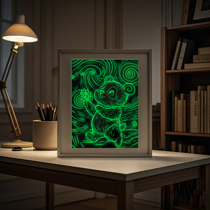 Libro de Rascar Decorativo con Diseño de Gato y Cielo Estrellado, Luminoso y que Brilla en la Oscuridad, Estilo Van Gogh, para Niños, Venta <span class=keywords><strong>al</strong></span> <span class=keywords><strong>por</strong></span> <span class=keywords><strong>Mayor</strong></span> de Fábrica GF - Product Image 2
