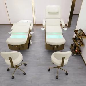 Fauteuil de pédicure électrique de luxe Wss pour salon de manucure et soins des pieds, lit de massage - Product Image 4