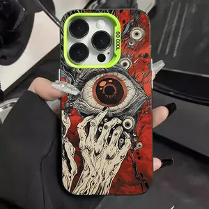 Funda para Teléfono con Diseño de Ojo de Diablo para Xiaomi Redmi <span class=keywords><strong>Note</strong></span> 14 13 12 12S 11 <span class=keywords><strong>11S</strong></span> 10 10S 9 9S Pro Plus 4G <span class=keywords><strong>5G</strong></span> - Product Image 5