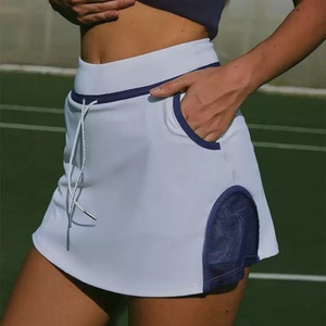 Camisetas de Tenis Transpirables de Secado Rápido para Mujer, Conjunto de Falda de Tenis Urbana Personalizada, Hecha de Poliéster con Diseño Wimbledon - Product Image 3