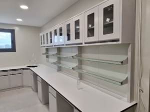 Epoxyhars Laboratoriumbank 98 Procent Zwavelzuur Proof Custom Veiligheid Douche Laboratoriummeubilair - Product Image 5