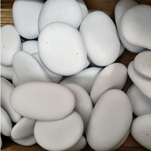 White Pebble Large <strong>Painted</strong> Hand-<strong>painted</strong> Painting <strong>Stone</strong> with Acrylic Coating on a White Base, Diy Handmade <strong>Stone</strong> Painting - Product Image 6