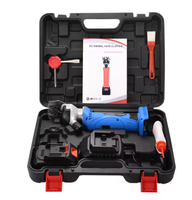18V/200W Akku-Schermaschine für Ziegen/Schafe/Pferde/Schweine Geräuscharmes Schermittel, 1 Jahr Garantie