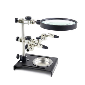 Soporte de lupa Antaixin FT-90A, herramienta de reparación de metal para soldar teléfonos móviles y reparar placas de circuitos - Product Image 3