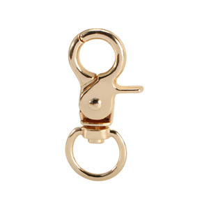 Porte-clés en métal avec clip pour chien, boucle robuste en alliage de zinc pour sacs et pendentifs de bijoux - Product Image 1