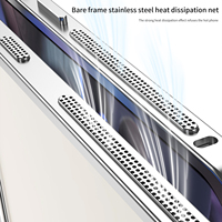 Étui de protection en métal de luxe pour Google Pixel 11 10 9 Pro XL 10 9 8 7 Pro 10a 9a, cadre en aluminium et film de protection d'objectif en métal