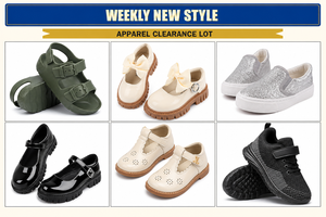 Venta al por mayor de calzado infantil surtido al azar: zapatillas, sandalias, zapatos de lona, tenis y mocasines para compra en el extranjero. - Product Image 3