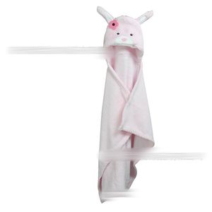 70*100cm Velvet Bath <b>Blanket</b> Children Newborns <b>Soft</b> Thick Hooded Animal Cloak Autumn Winter Cartoon-Printed Quick-Dry Home - Product Image 4