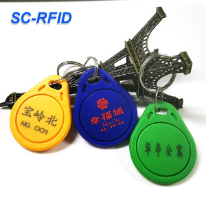 SC-RFID không thấm nước ABS RFID <span class=keywords><strong>Proximity</strong></span> keyfob kiểm soát truy cập thẻ nhựa 125Khz tk4100 chip không tiếp xúc RFID Token Keychain - Product Image 5