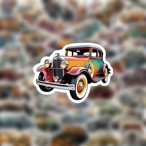 60 Pezzi Adesivi Vintage per <span class=keywords><strong>Auto</strong></span>, Stile Graffiti, per Decorazione Veicoli d'<span class=keywords><strong>Epoca</strong></span> - Product Image 5