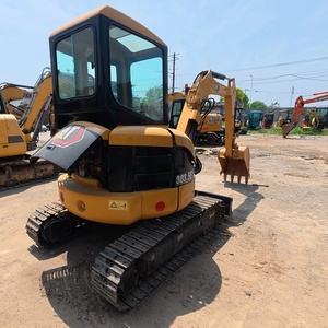 รถขุดตีนตะขาบ CAT303.5E มือสอง ยี่ห้อ Caterpillar ขนาด 3.5 ตัน รุ่นทนทาน นิยมใช้ในครัวเรือนและการเกษตร ของญี่ปุ่น พร้อมเครื่องยนต์ PLC มอเตอร์ - Product Image 1