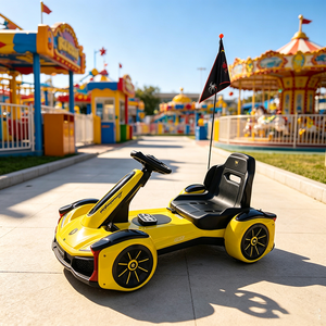 Kart électrique pour enfants à 3 vitesses réglables, télécommandé, voiture de course cool pour enfants, vente en gros disponible - Product Image 6