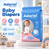 Couches pour bébés OEM, toutes tailles, grade B, prix usine, échantillon gratuit, stocks rejetés