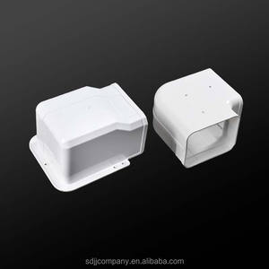 Kit de couverture de ligne de climatisation divisée, rainure décorative <span class=keywords><strong>pour</strong></span> tuyau de mini-split d'usine, fente <span class=keywords><strong>pour</strong></span> tuyau, accessoires - Product Image 2