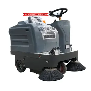 VOL-1260 High quality industrial automatic vacuum road cleaner Driving electric street sweeper