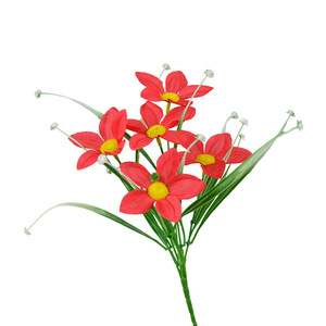 Bouquet d'orchidées artificielles Dongchen Crafts, fleurs en soie, style pastoral, décoration d'intérieur, arrangement en vase - Product Image 5