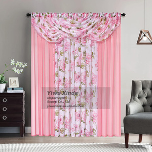 Rideaux en tulle transparents à fleurs de luxe, 7 pièces, pour <span class=keywords><strong>salon</strong></span> - Product Image 2