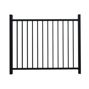 Schmiedeeisen gitter verzinkt Außen stahl zaun Verzinkter Stahl Palisade Zaun Anwendung Garten Metallzaun - Product Image 4