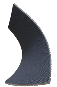 Mur vidéo LED flexible HD silencieux pour intérieur P2, panneau LED souple SMD couleur pour salle de réunion, signalisation numérique professionnelle - Product Image 4