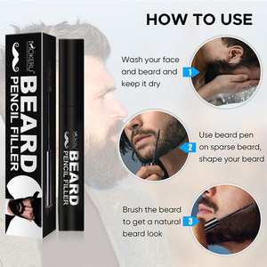 Mokeru Offre Spéciale <span class=keywords><strong>Barbe</strong></span> Crayon De Remplissage Complète L'apparence <span class=keywords><strong>Barbe</strong></span> Colorant Stylo Facile À Couverture de couleur Blanc Hommes <span class=keywords><strong>Barbe</strong></span> De Remplissage Noir Stylo - Product Image 5