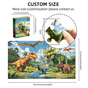 Source Factory Casse-tête personnalisé de différents types avec fabricant de haute qualité Puzzle 24-1000 pièces personnalisé - Product Image 6
