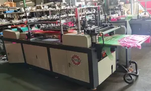 Máquina de fabricación de guantes HDPE de manga larga