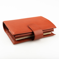 Carnet de notes A5 en cuir de veau texturé crocodile, personnalisable avec logo, en cuir de vachette véritable de luxe, pour affaires, cadeau de papeterie exécutive