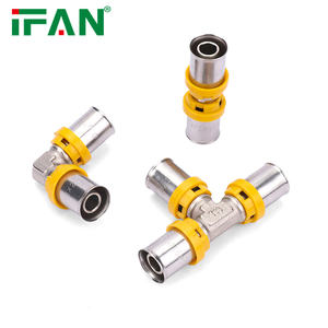 IFAN Good Quality Pex <strong>Fittings</strong> <strong>Gas</strong> Supply Pex Press <strong>Fitting</strong> Tee Elbow Socket Flexibility Pex Press <strong>Fitting</strong> - Product Image 2