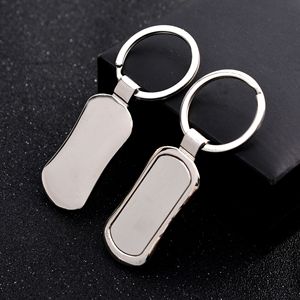 Llavero Metálico con Grabado a Doble Cara, Logotipo Publicitario, Código QR, Regalo Promocional, Etiqueta Antipérdida, Ligero, Regalo Empresarial - Product Image 1