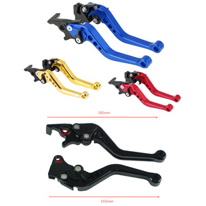 Leviers de frein de moto Mochi en alliage d'aluminium réglables CNC noir rouge bleu or argent pour scooter vélo électrique - Product Image 3