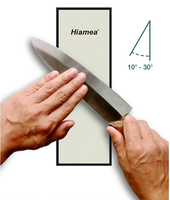Hiamea H1013C Pierre à aiguiser en céramique double face 3000/8000 grains, ensemble de pierres à aiguiser