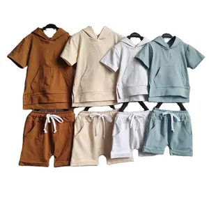 针织棉婴儿服装制造商ropa bebes儿童男童服装0-3个月