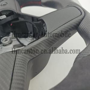 พวงมาลัยคาร์บอนไฟเบอร์แบบด้าน Alcantara สำหรับรถยนต์ Tesla Model 3 และ Model Y - Product Image 6