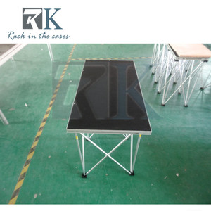 Escenario Portátil Desmontable de Nuevo Diseño con Estructura de Aluminio, Empacado en Caja de Transporte - Product Image 3