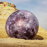 Festival décorant la grande lune gonflable ballon gonflable système solaire boule de planète