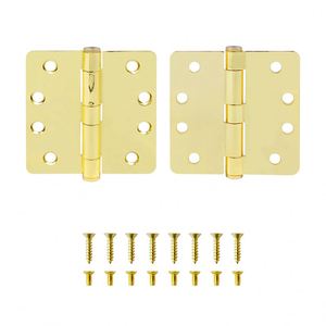 Mini Charnière de Porte Automatique à Ressort, Quincaillerie Métallique Auto-Fermante pour Armoires et Placards, Idéale pour Salle de Bain - Product Image 1