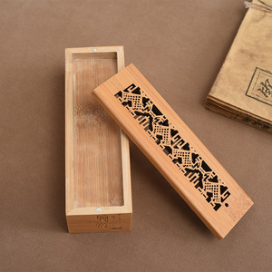 Bamboo Aromatherapy Box Customizable Size Hand Made <b>Incense</b> <b>Holder</b> For Car And Home Use - Product Image 1