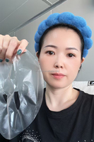 Soins de la peau en Corée Masque de soin du visage au bio collagène en feuille Masque de soin du visage au bio collagène hydratant en profondeur pour la nuit
