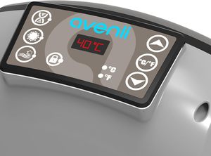 Jilong Avenli 17603EU Bañera de hidromasaje redonda inflable para exteriores 2 a 3 personas Piscina de spa redonda inflable 165cm X 70cm - Product Image 5