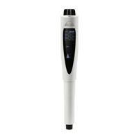 Pipette électronique réglable 0,1-10000uL, pipette numérique rechargeable par USB, double écran, pipette de laboratoire