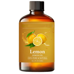 Huile Essentielle de Citron Naturelle du Fournisseur OEM, Huile de Citrus Limon pour le Corps, Formulation <span class=keywords><strong>d</strong></span>'Aromathérapie, Aceite De Limon - Product Image 1