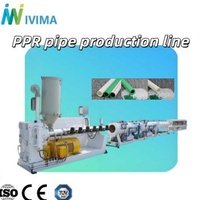 Ligne de production de tuyaux PPR à vis unique avec contrôle PLC pour une productivité élevée dans les systèmes de plomberie eau chaude/froide