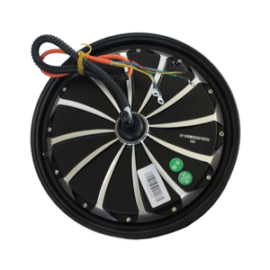 Motor de buje sin escobillas de alta potencia de 16 pulgadas, 60V 1500W, para bicicleta eléctrica con neumático ancho 16*3.0 - Product Image 1