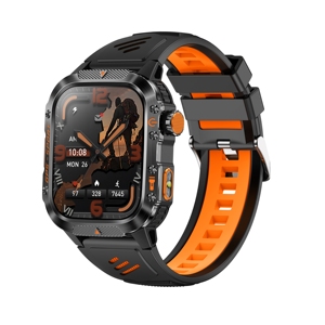Reloj Inteligente DF HT36 con GPS, Linterna LED, Pantalla HD, Llamadas Bluetooth, Monitor de Frecuencia Cardíaca, Oxígeno en Sangre, Monitoreo de Salud, Reloj Deportivo - Product Image 1