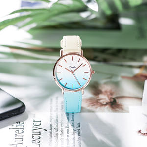 นาฬิกาข้อมือนักเรียนหญิงหน้าปัดไล่ระดับสีขนาดเล็กนาฬิกาข้อมือใหม่สไตล์เกาหลี - Product Image 5