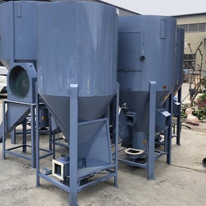 Trituradora y mezcladora vertical de alimentos para animales, máquina automática para hacer alimentos para aves de corral, máquina mezcladora de alimentos para pollos para uso agrícola - Product Image 5