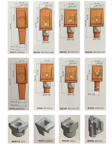 Khoan Đá bit cho xô hoặc khoan cực giàu bfz80 răng phẳng Vonfram cacbua công cụ Khoan Quay cho nền tảng - Product Image 4